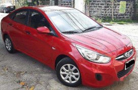 Selling Red Hyundai Accent 2015 at 16900 km 