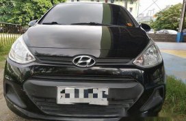 Black Hyundai Grand i10 2014 Manual Gasoline for sale