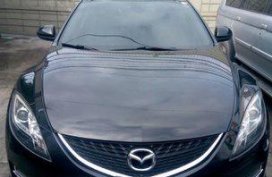 Black Mazda 6 2008 Automatic Gasoline for sale 