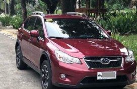Sell Red 2015 Subaru Xv Automatic Gasoline at 25000 km 