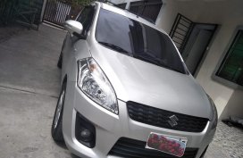 Silver Suzuki Ertiga 2015 at 38500 km for sale 