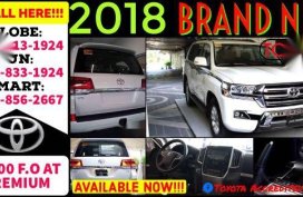 Selling Pearl White Toyota Land Cruiser 2019