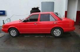 Red Nissan Sentra 1990 Manual Gasoline for sale