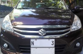 Sell Red 2016 Suzuki Ertiga at 44000 km in Taguig 