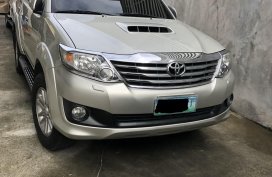 Sell Silver 2013 Toyota Fortuner at 92000 km 