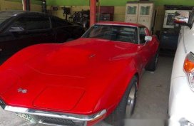 Red Chevrolet Corvette 1970 Manual Gasoline for sale 