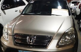 Silver Honda Cr-V 2006 Automatic Gasoline for sale 