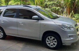 Sell Silver 2014 Chevrolet Spin Automatic Gasoline at 36000 km 