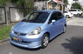 Blue Honda Fit 2006 Automatic Gasoline for sale