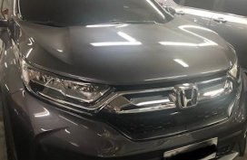 Grey Honda Cr-V 2018 for sale in Quezon City