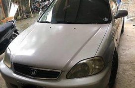 Silver Honda Civic 2000 at 160000 km for sale