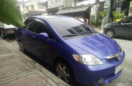 Selling Blue Honda City 2005 Automatic Gasoline at 150000 km 