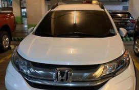 White Honda BR-V 2017 at 13000 km for sale
