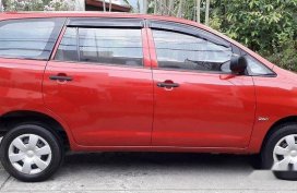 Sell Red 2010 Toyota Innova Manual Diesel at 95000 km 