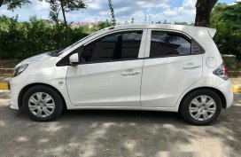 White Honda Brio 2015 Automatic Gasoline for sale