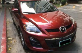 Sell Red 2011 Mazda Cx-7 Automatic Gasoline at 45000 km 