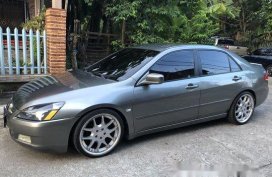 Grey Honda Accord 2003 at 110000 km for sale