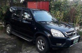 Black Honda Cr-V 2004 at 110000 km for sale