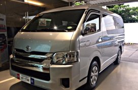 Selling Silver Toyota Hiace 2017 Van Automatic Diesel at 5600 km 