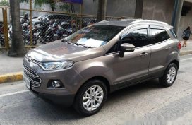 Grey Ford Ecosport 2015 Automatic Gasoline for sale