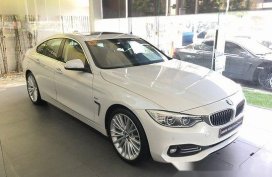 White Bmw 420D 2017 at 9200 km for sale