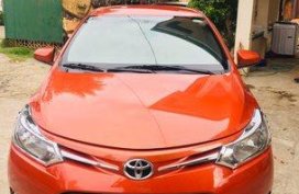 Selling Orange Toyota Vios 2014 Automatic Gasoline 