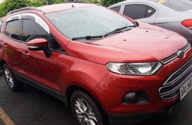 Selling Red Ford Ecosport 2014 Manual Gasoline