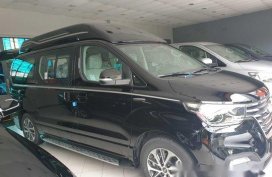 Black Hyundai Grand Starex 2019 for sale in Quezon City