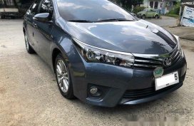 Blue Toyota Corolla Altis 2014 Automatic Gasoline for sale 
