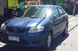 Blue Toyota Vios 2004 at 90000 km for sale