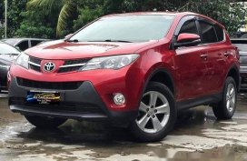 Red Toyota Rav4 2014 for sale in Makati