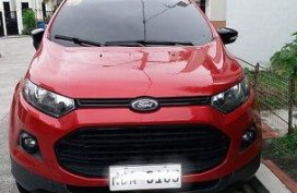 Sell Red 2017 Ford Ecosport at 16512 km 