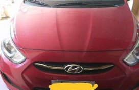 Sell Red 2017 Hyundai Accent at 21000 km 