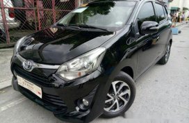Black Toyota Wigo 2018 at 6000 km for sale
