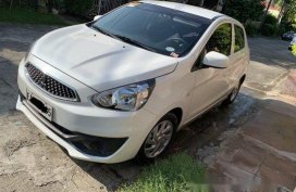 White Mitsubishi Mirage 2017 at 10900 km for sale 