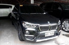 Black Bmw X1 2016 Automatic Gasoline for sale 