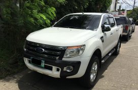 White 2014 Ford Ranger at 84000 km for sale 