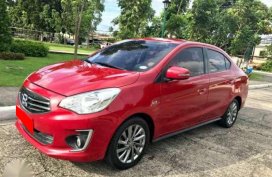 Selling Red Mitsubishi Mirage G4 2016 Sedan in Laguna 