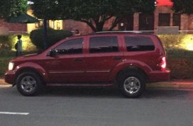 Red Dodge Durango 2007 Automatic Gasoline for sale