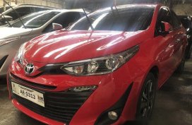 Red Toyota Vios 2019 for sale in Quezon City 