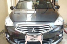 Grey Mitsubishi Mirage G4 2014 at 25000 km for sale