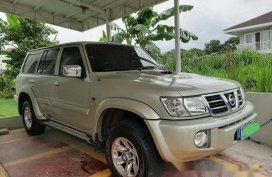 Silver Nissan Patrol 2004 at 106079 km for sale