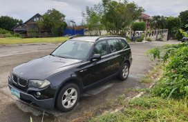 Selling Black Bmw X3 2008 Automatic Diesel 