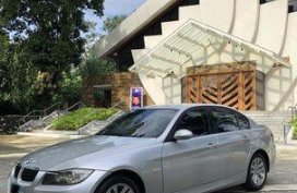 Silver Bmw 320I 2006 Automatic Gasoline for sale 