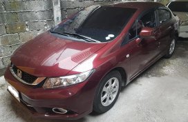 Selling Red 2015 Honda Civic 1.8 Automatic in Makati