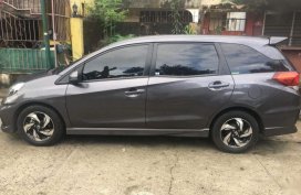 Grey Honda Mobilio 2016 for sale in Marikina 