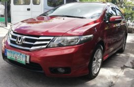 Red Honda City 2014 for sale in Las Pinas