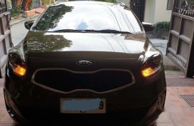 Brown Kia Carens 2014 Automatic Diesel for sale 