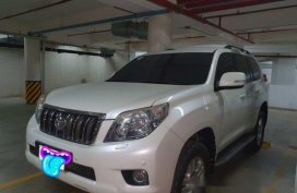 White Toyota Land Cruiser Prado 2010 Automatic Diesel for sale