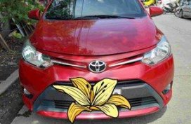 Red Toyota Vios 2015 at 28400 km for sale